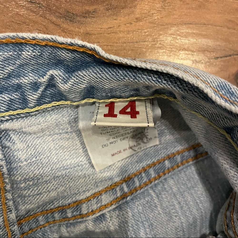 💥Vintage boys Abercrombie Jeans size 14💥 - Picture 4 of 6